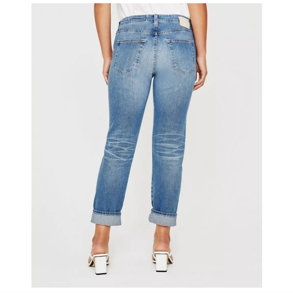 AG Adriano Goldschmied Blue Boyfriend Jeans - Picture 3 of 11